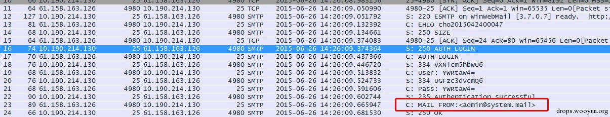WireShark教程黑客发现之旅(2)--肉鸡邮件服务器_https://www.tiejiang.org_乌云镜像_第4张